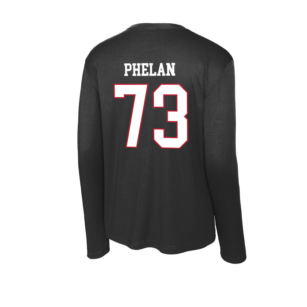 Miami of Ohio - NCAA Men's Ice Hockey : Michael Phelan - Activewear Long Sleeve T-Shirt-1