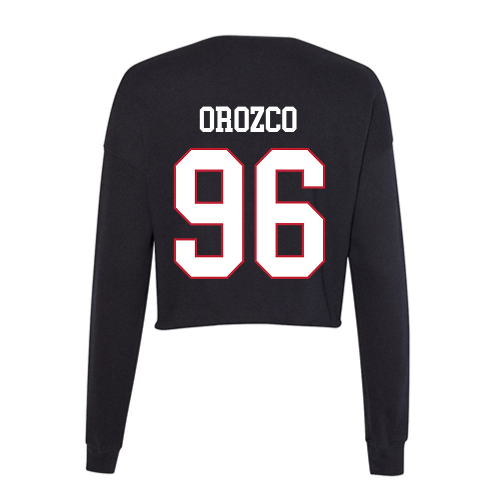 Miami of Ohio - NCAA Football : Carmine Orozco - Women's Cropped Crew Fleece-1