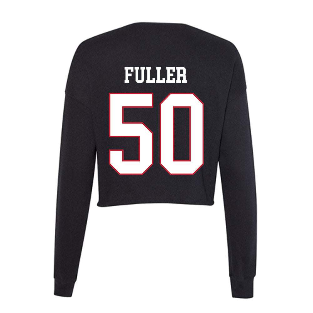 Miami of Ohio - NCAA Football : Jayden Fuller - Women's Cropped Crew Fleece-1