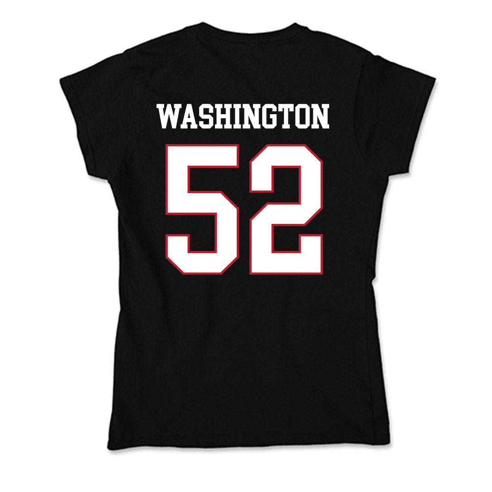Miami of Ohio - NCAA Football : Nasir Washington - Soft Style Women’s T-Shirt-1