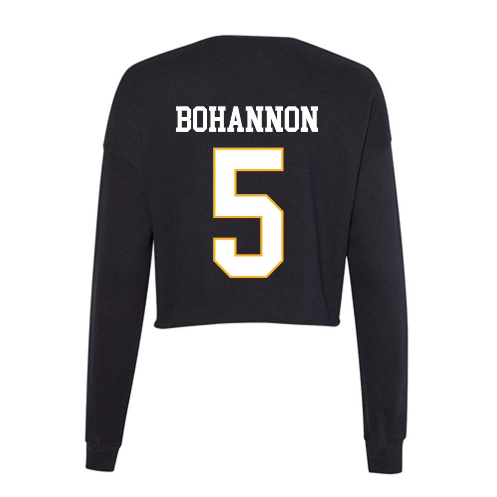 Kennesaw - NCAA Football : Blake Bohannon - Women's Cropped Crew Fleece-1