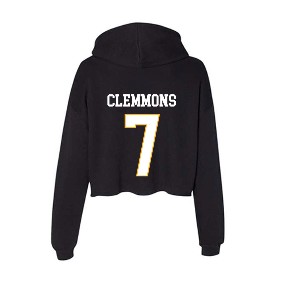 Kennesaw - NCAA Men's Basketball : Chase Clemmons - Women's Crop Fleece Hoodie-1