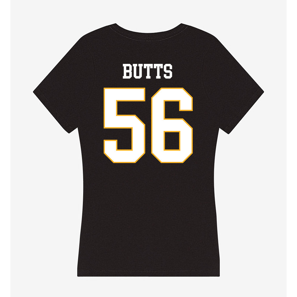 Kennesaw - NCAA Football : Trey Butts - Women's V-Neck T-Shirt-1