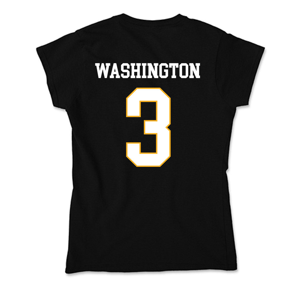 Kennesaw - NCAA Men's Basketball : Darius Washington - Soft Style Women’s T-Shirt-1