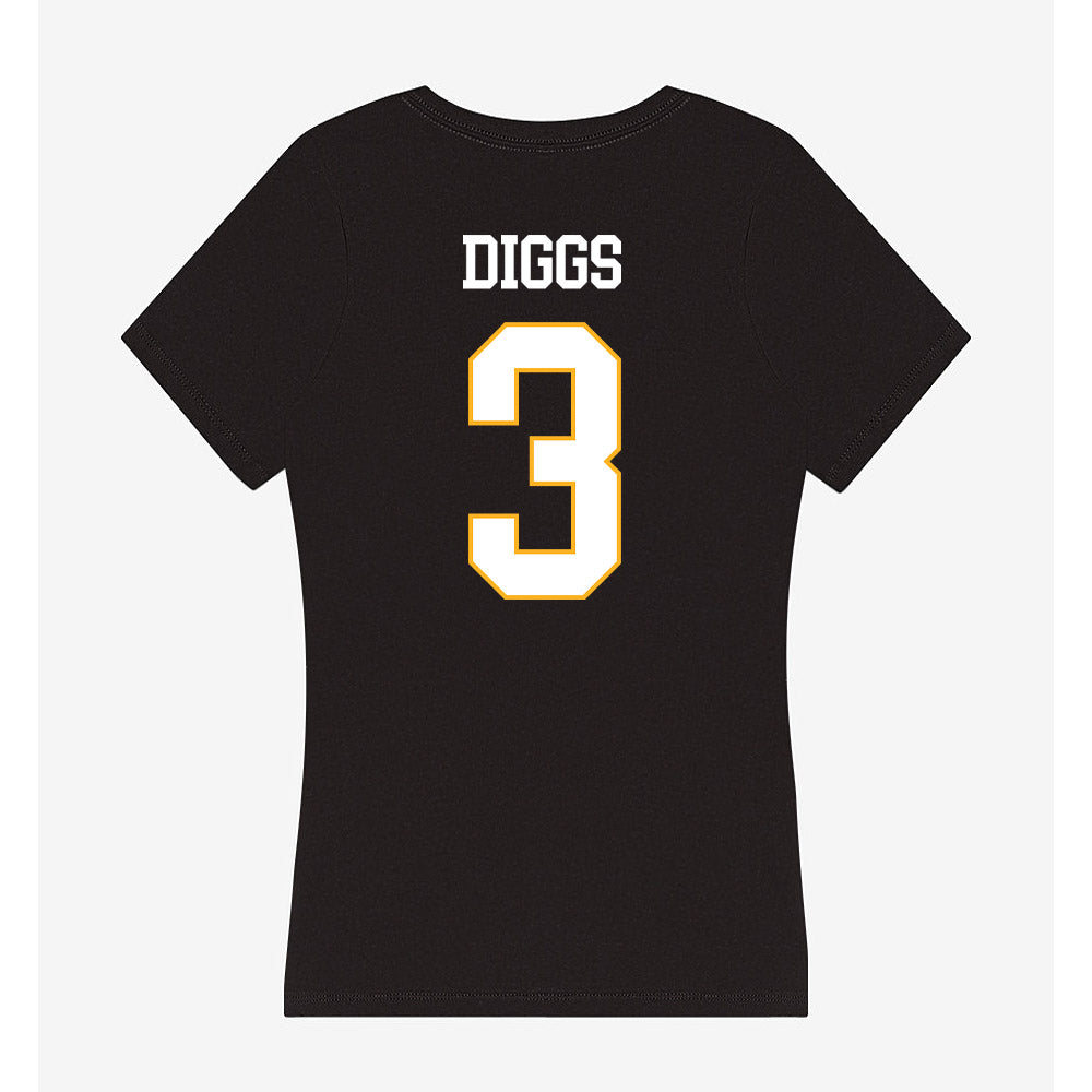 Kennesaw - NCAA Football : Alexander Diggs - Women's V-Neck T-Shirt-1