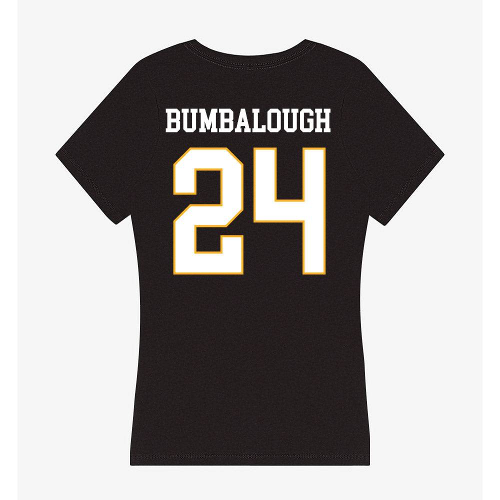 Kennesaw - NCAA Softball : Briana Bumbalough - Women's V-Neck T-Shirt-1