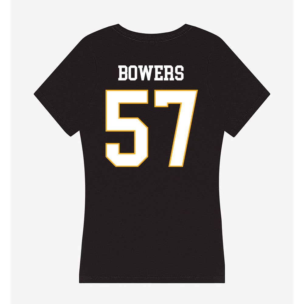 Kennesaw - NCAA Football : Mason Bowers - Women's V-Neck T-Shirt-1