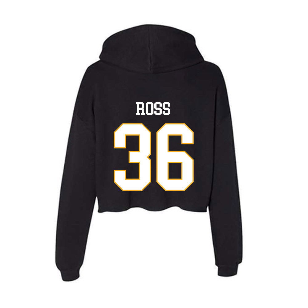 Kennesaw - NCAA Football : Devin Ross - Women's Crop Fleece Hoodie-1