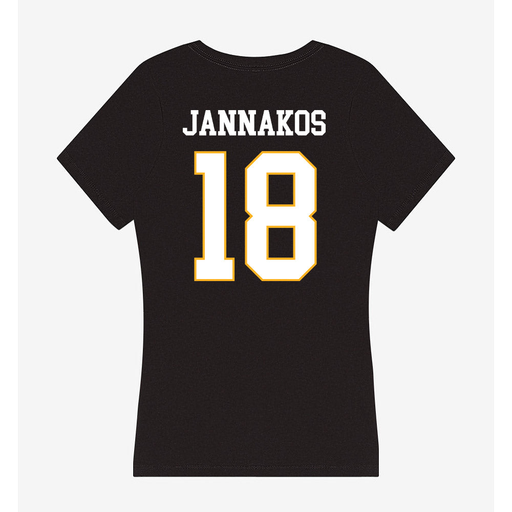 Kennesaw - NCAA Softball : Leah Jannakos - Women's V-Neck T-Shirt-1