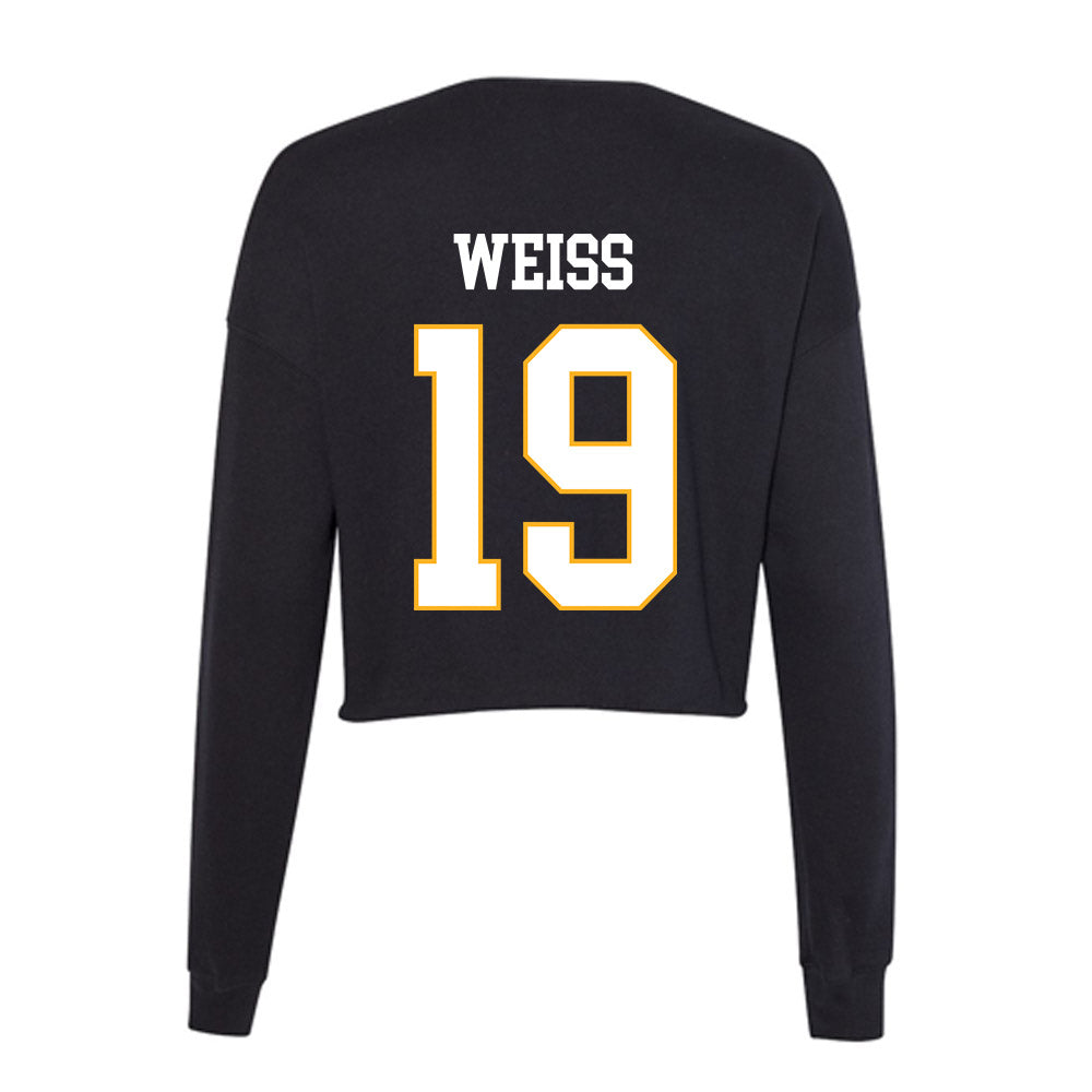 Kennesaw - NCAA Women's Lacrosse : Julia Weiss - Women's Cropped Crew Fleece-1