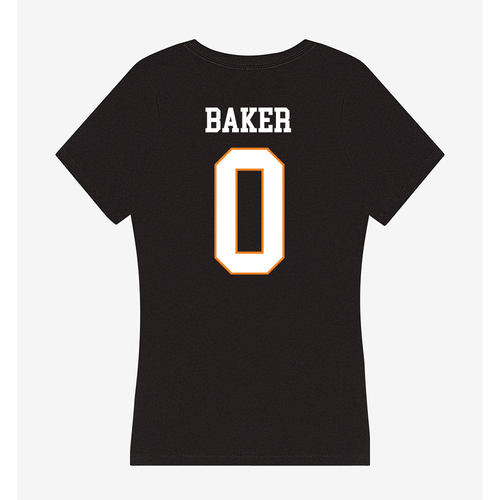 UT Martin - NCAA Football : O'Shae Baker - Women's V-Neck T-Shirt-1