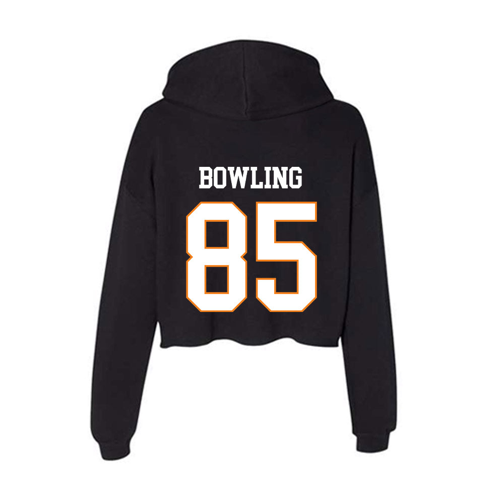 UT Martin - NCAA Football : Jaren Bowling - Women's Crop Fleece Hoodie-1