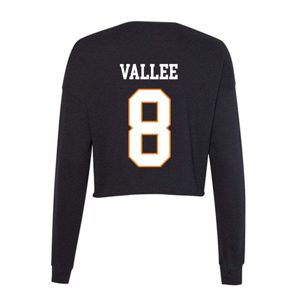 UT Martin - NCAA Women's Volleyball : Jenna Vallee - Women's Cropped Crew Fleece-1