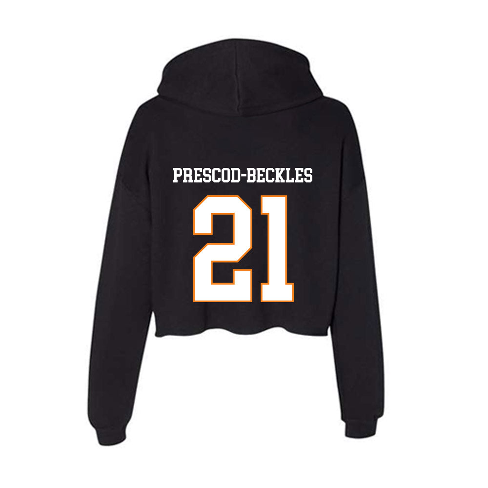 UT Martin - NCAA Women's Soccer : Nyeemah Prescod-Beckles - Women's Crop Fleece Hoodie-1