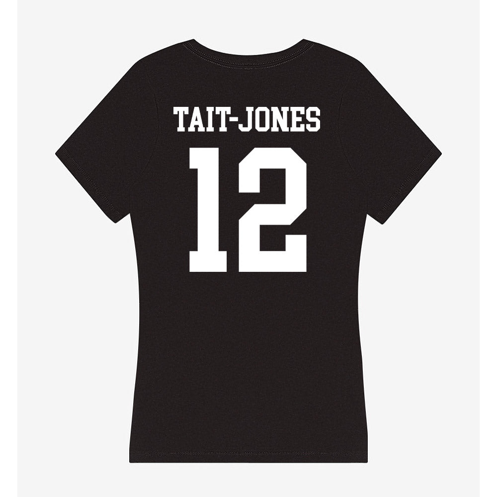 UCSD - NCAA Men's Basketball : Aniwaniwa Tait-Jones - Women's V-Neck T-Shirt-1