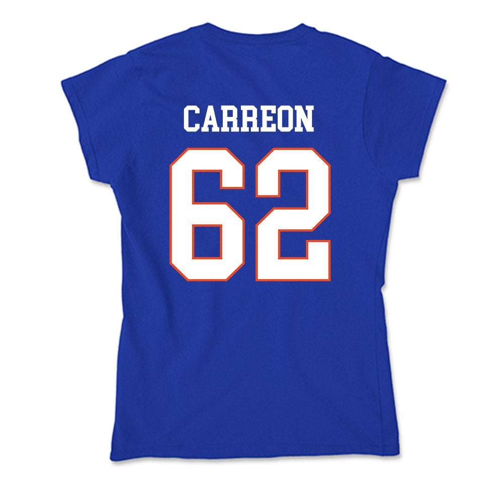 Boise State - NCAA Football : Rogelio Carreon - Soft Style Women’s T-Shirt-1