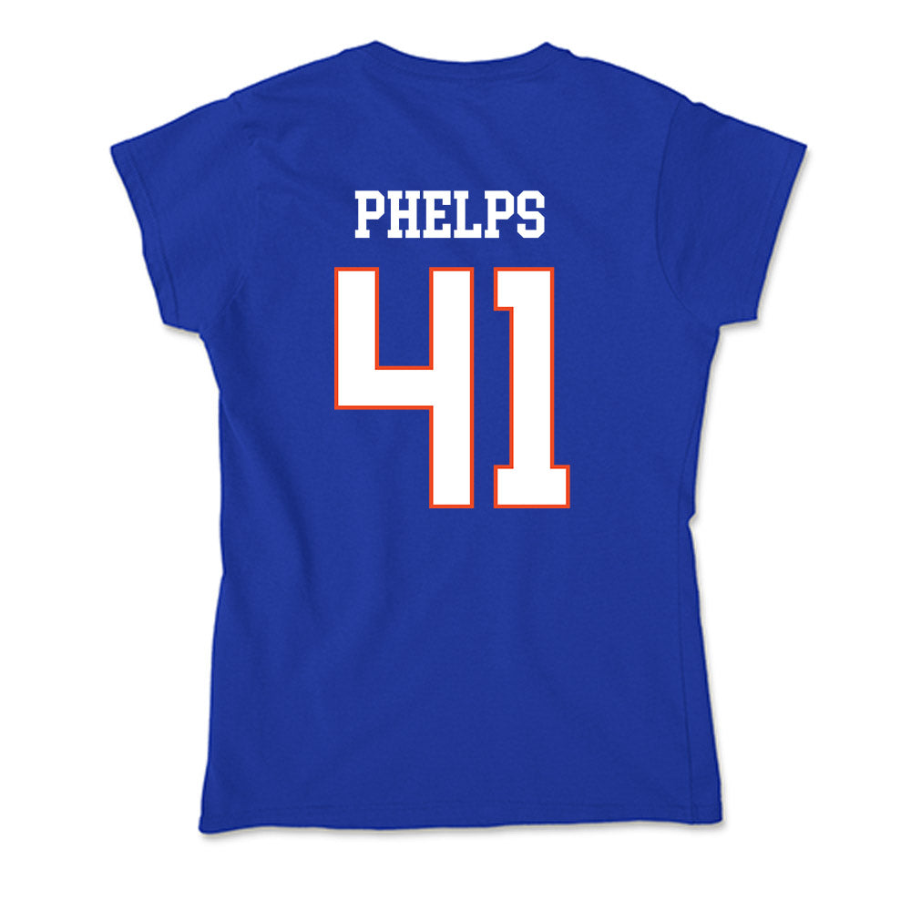 Boise State - NCAA Football : Boen Phelps - Soft Style Women’s T-Shirt-1