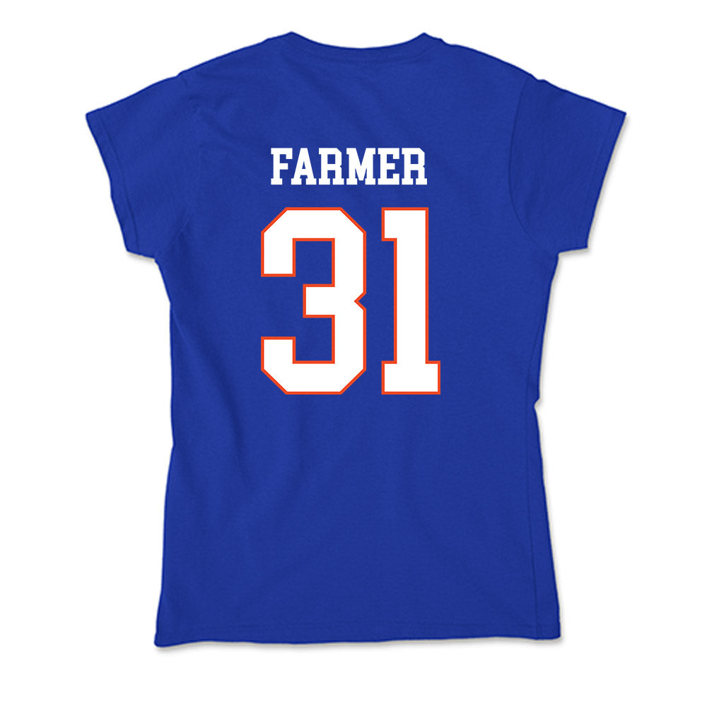 Boise State - NCAA Softball : Hollie Farmer - Soft Style Women’s T-Shirt-1