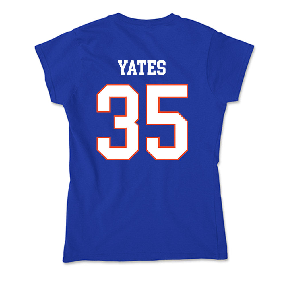 Boise State - NCAA Women's Soccer : Chloe Yates - Soft Style Women’s T-Shirt-1