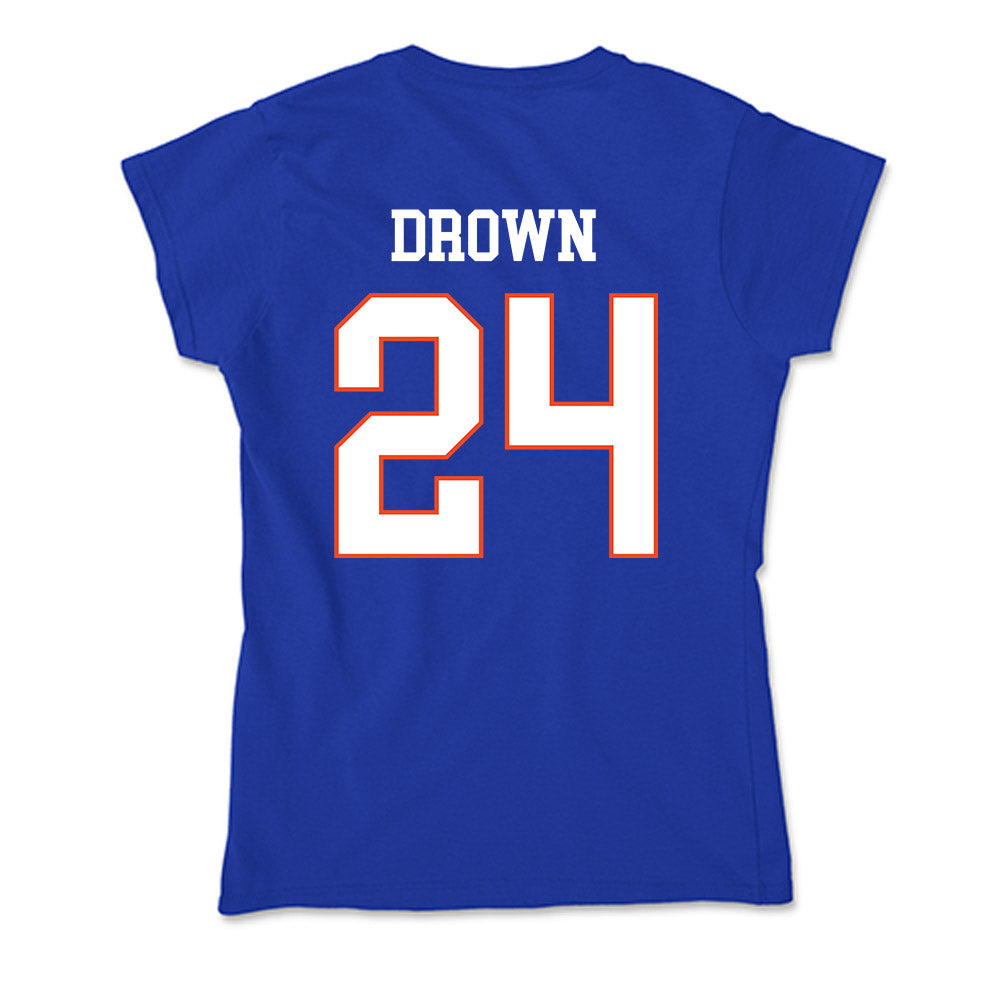 Boise State - NCAA Women's Soccer : Sophie Drown - Soft Style Women’s T-Shirt-1