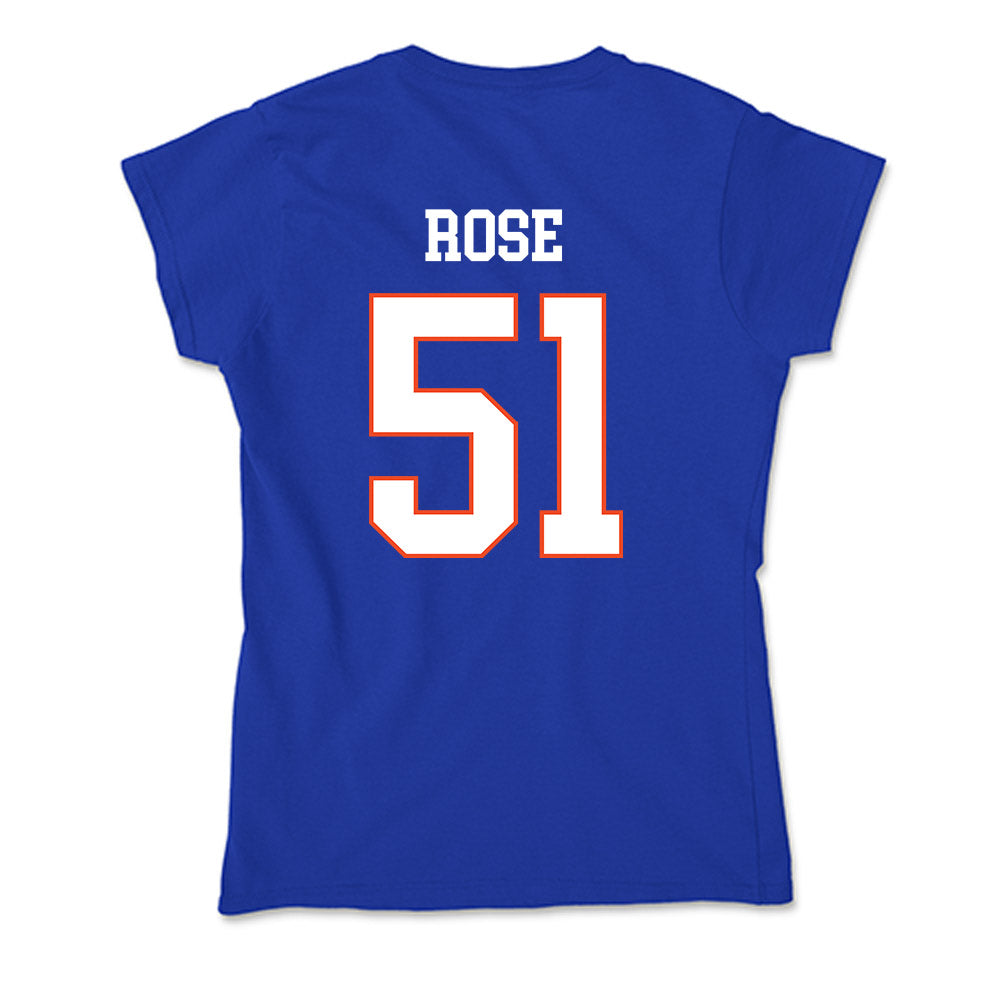 Boise State - NCAA Softball : Julianne Rose - Soft Style Women’s T-Shirt-1