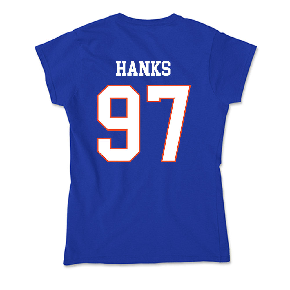 Boise State - NCAA Football : Hayden Hanks - Soft Style Women’s T-Shirt-1