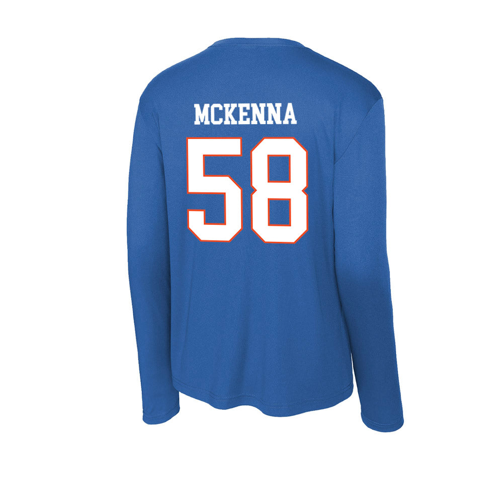 Boise State - NCAA Football : Trevor Mckenna - Activewear Long Sleeve T-Shirt-1