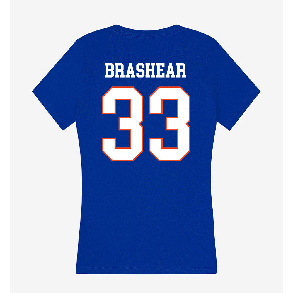 Boise State - NCAA Women's Soccer : Emily Brashear - Women's V-Neck T-Shirt-1