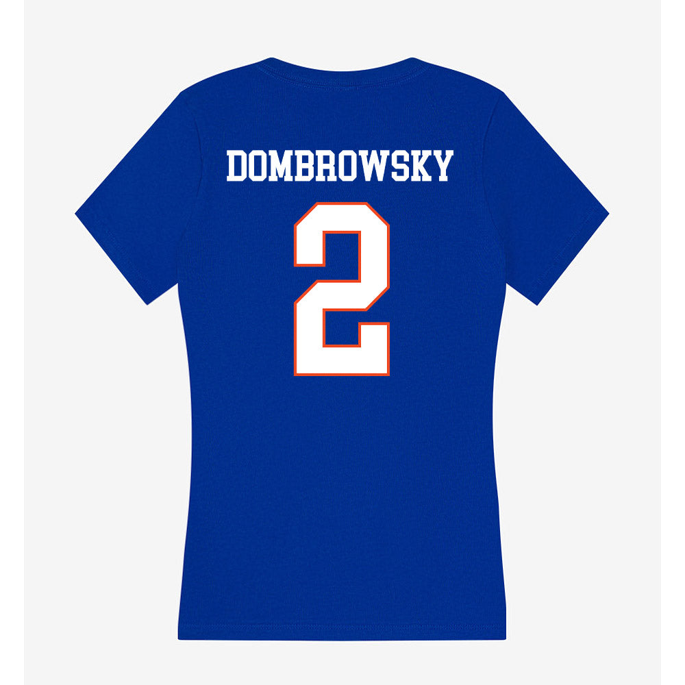 Boise State - NCAA Football : Gavin Dombrowsky - Women's V-Neck T-Shirt-1