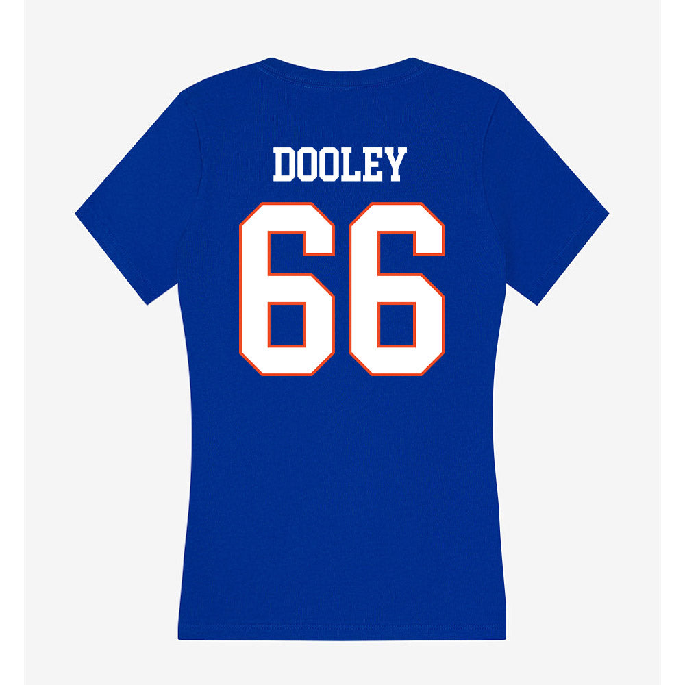 Boise State - NCAA Football : Benjamin Dooley - Women's V-Neck T-Shirt-1