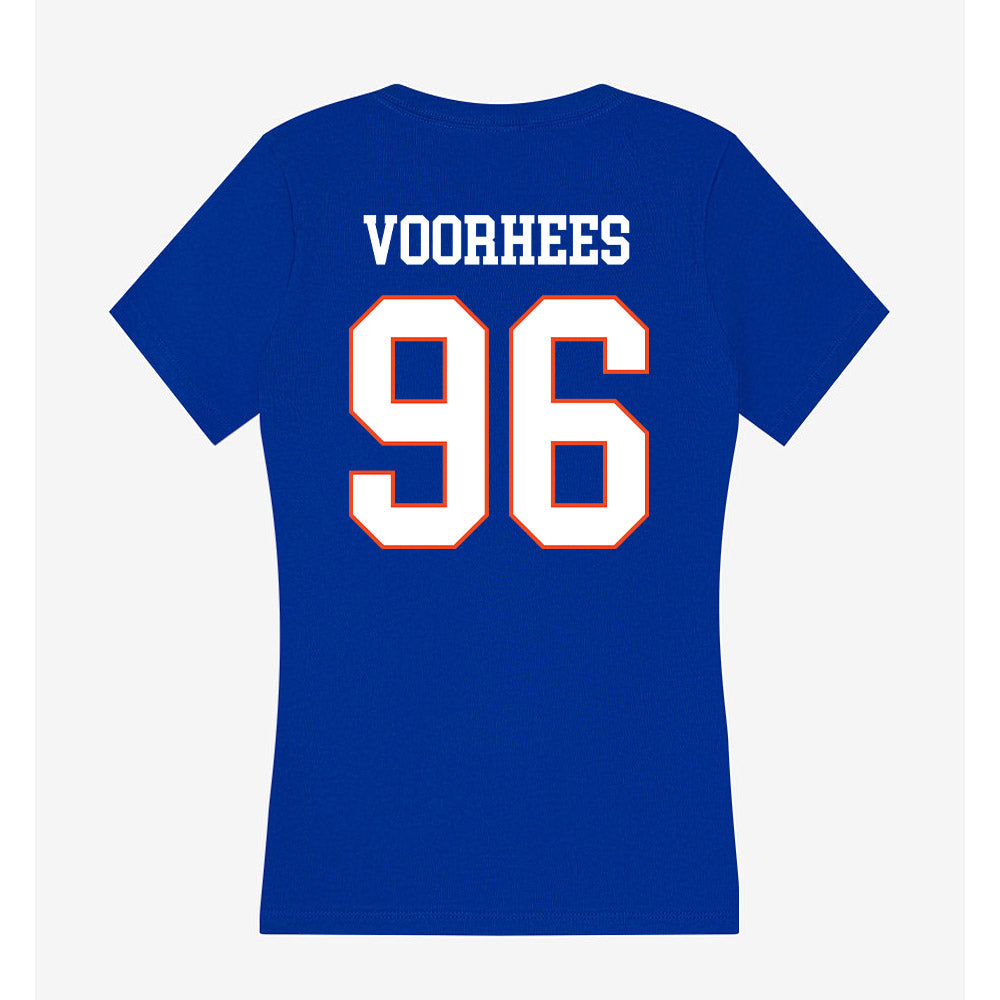 Boise State - NCAA Football : Luke Voorhees - Women's V-Neck T-Shirt-1