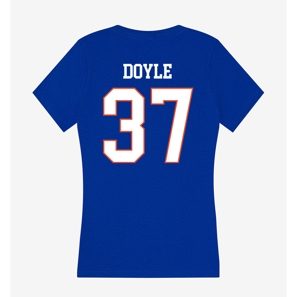 Boise State - NCAA Football : Oscar Doyle - Women's V-Neck T-Shirt-1