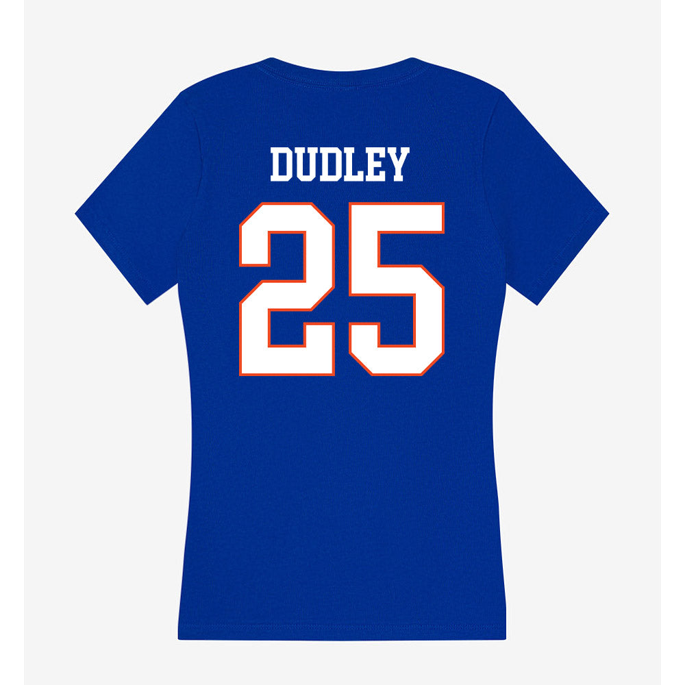 Boise State - NCAA Football : Kaden Dudley - Women's V-Neck T-Shirt-1