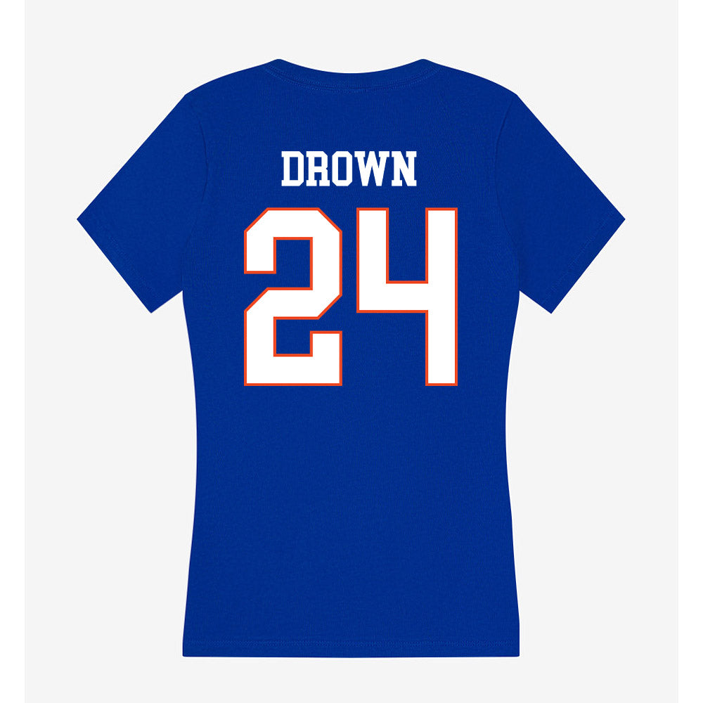 Boise State - NCAA Women's Soccer : Sophie Drown - Women's V-Neck T-Shirt-1