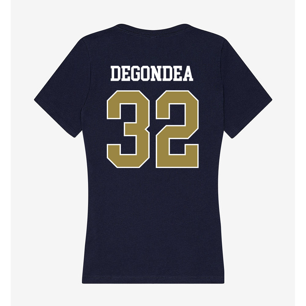 Georgia Southern - NCAA Baseball : Carter DeGondea - Women's V-Neck T-Shirt-1