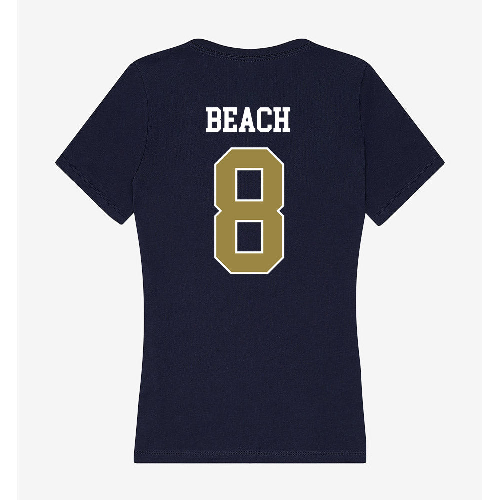 Georgia Southern - NCAA Women's Soccer : Maryann Beach - Women's V-Neck T-Shirt-1