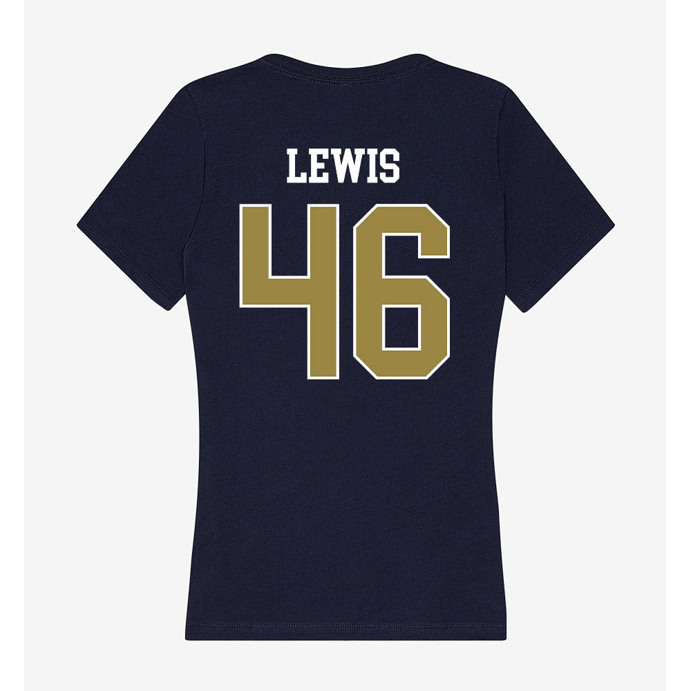 Georgia Southern - NCAA Baseball : Jax Lewis - Women's V-Neck T-Shirt-1