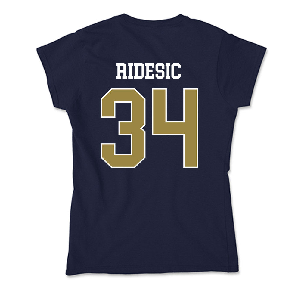 Georgia Southern - NCAA Men's Basketball : Pavle Ridesic - Soft Style Women’s T-Shirt-1