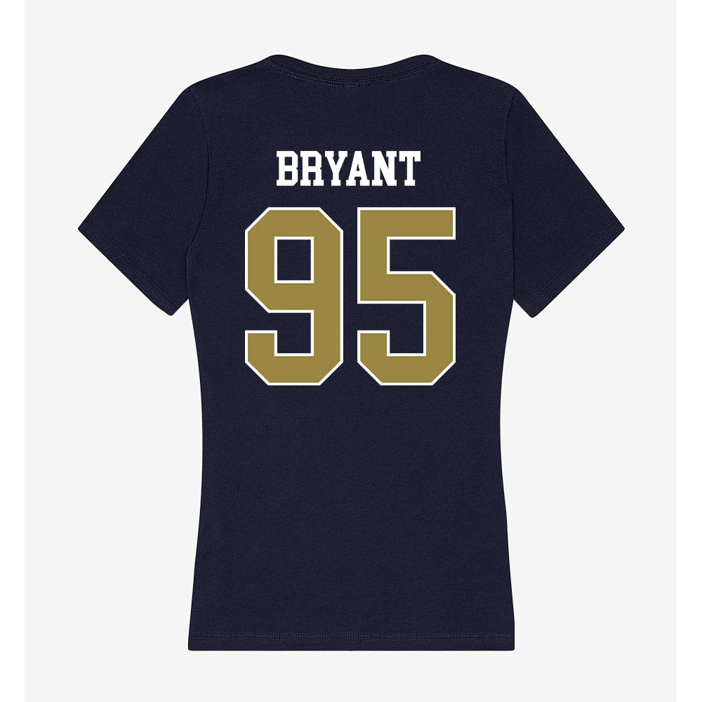 Georgia Southern - NCAA Football : Tripp Bryant - Women's V-Neck T-Shirt-1