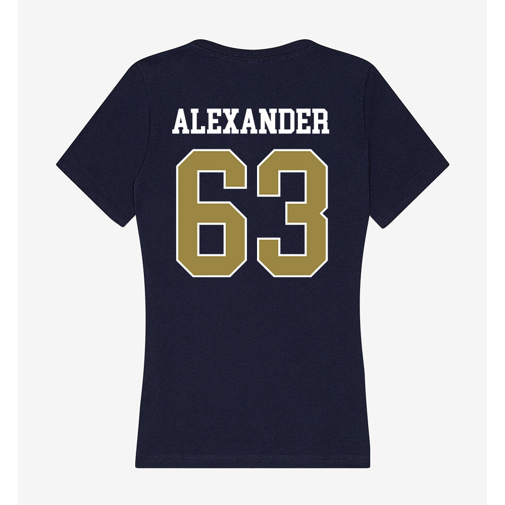 Georgia Southern - NCAA Football : Colin Alexander - Women's V-Neck T-Shirt-1
