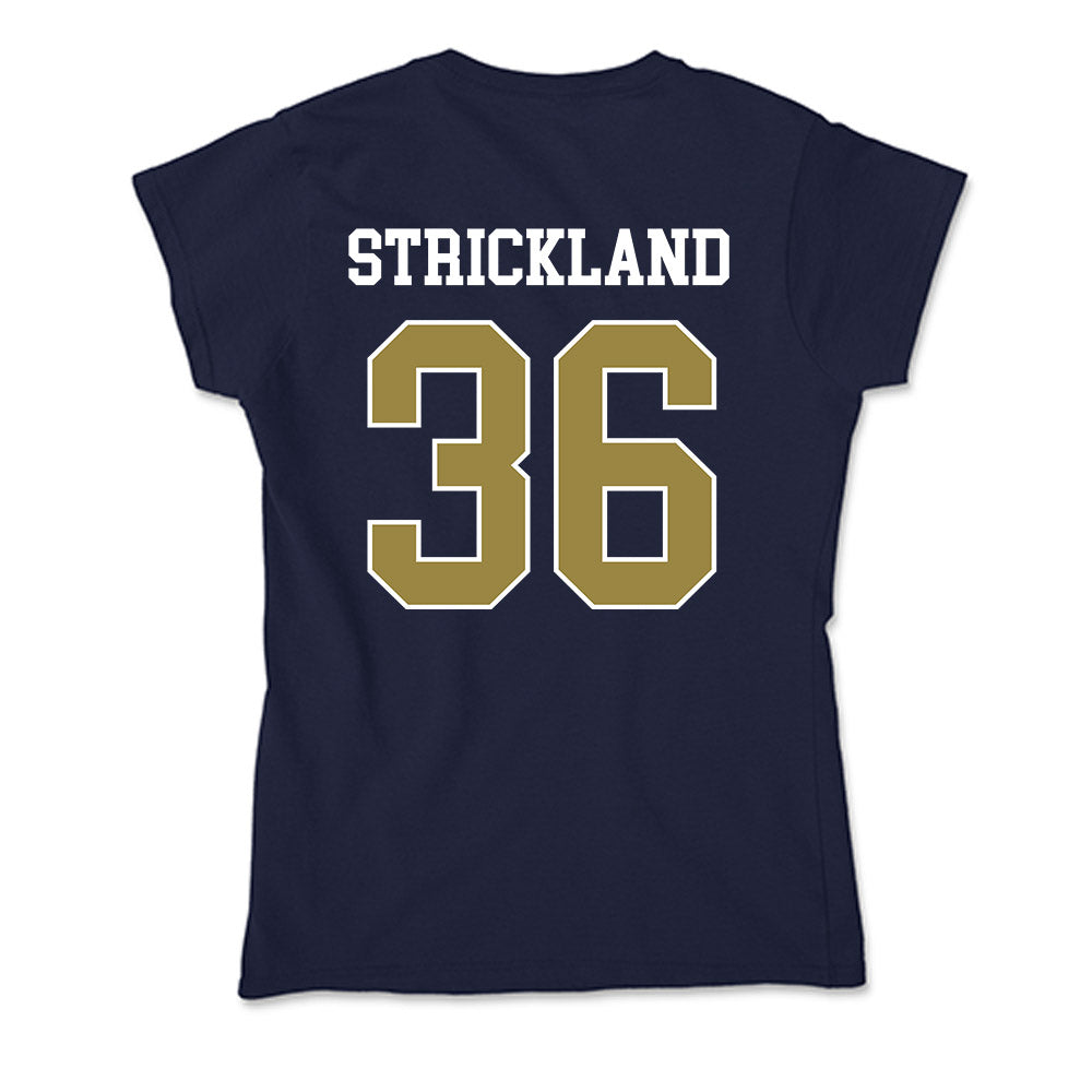 Georgia Southern - NCAA Baseball : Daegan Strickland - Soft Style Women’s T-Shirt-1