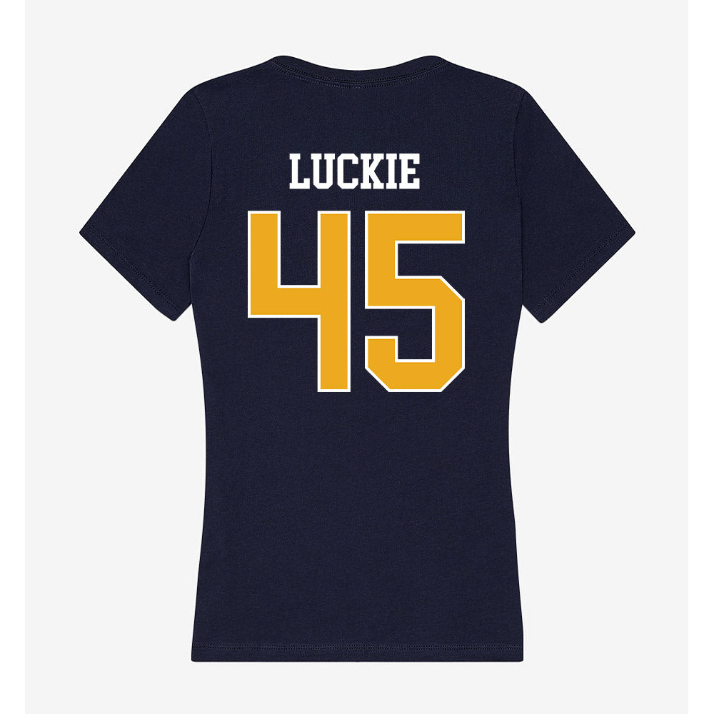 UTC - NCAA Football : Drake Luckie - Women's V-Neck T-Shirt-1