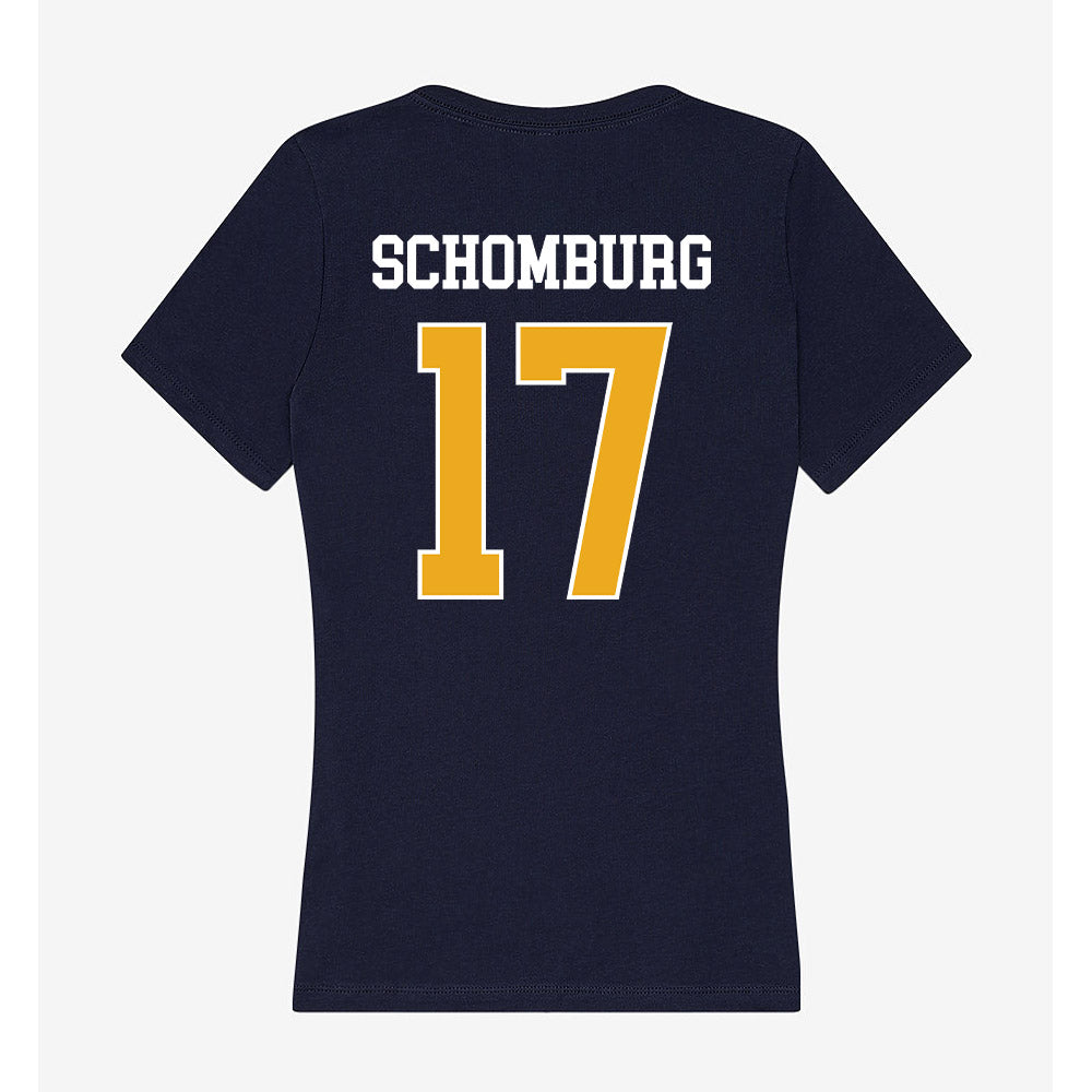 UTC - NCAA Football : Luke Schomburg - Women's V-Neck T-Shirt-1
