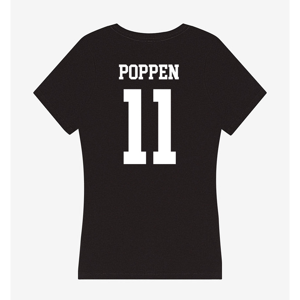 NSU - NCAA Women's Soccer : Kailyn Poppen - Women's V-Neck T-Shirt-1