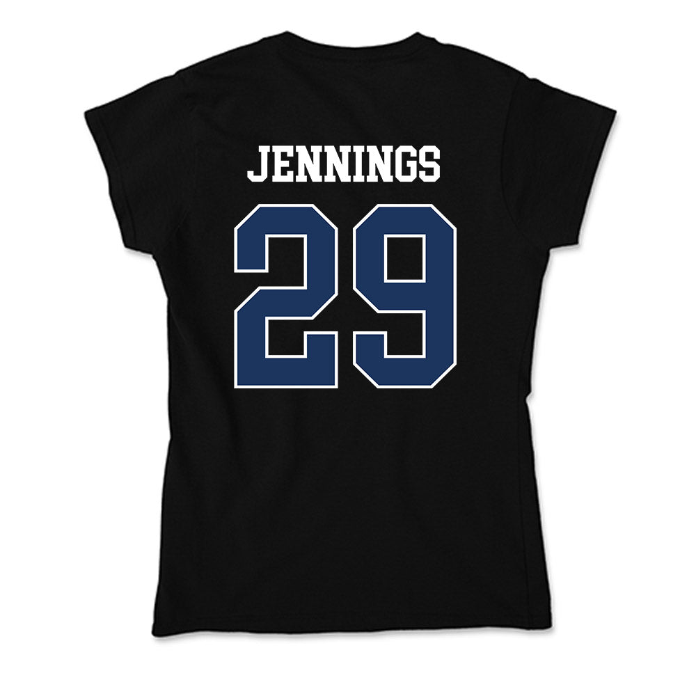 Monmouth - NCAA Football : Elijah Jennings - Soft Style Women’s T-Shirt-1