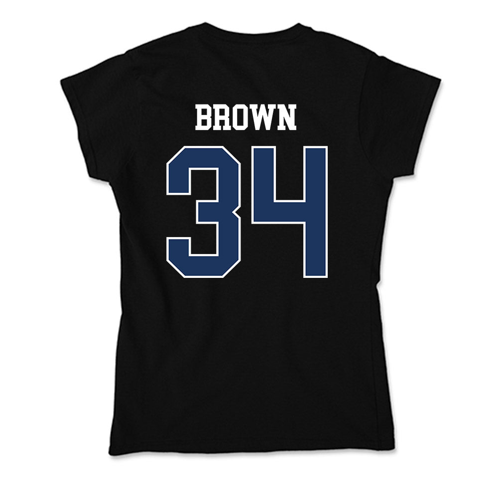 Monmouth - NCAA Football : Anthony brown - Soft Style Women’s T-Shirt-1