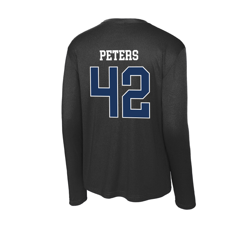 Monmouth - NCAA Men's Basketball : Quinn Peters - Activewear Long Sleeve T-Shirt-1