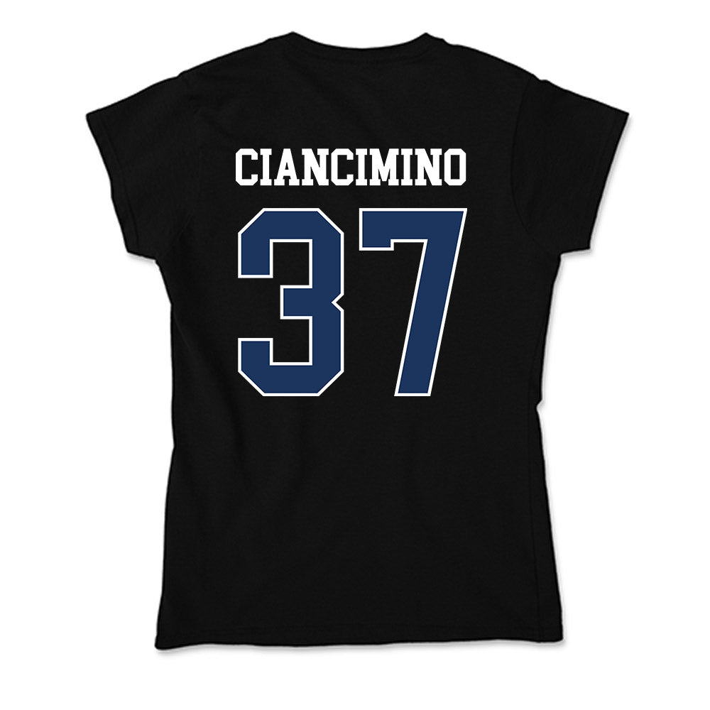 Monmouth - NCAA Baseball : Joey Ciancimino - Soft Style Women’s T-Shirt-1