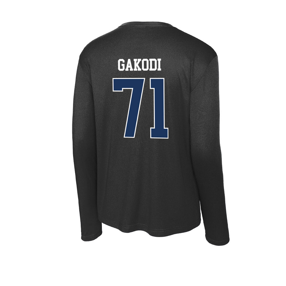 Monmouth - NCAA Football : Moses Gakodi - Activewear Long Sleeve T-Shirt-1