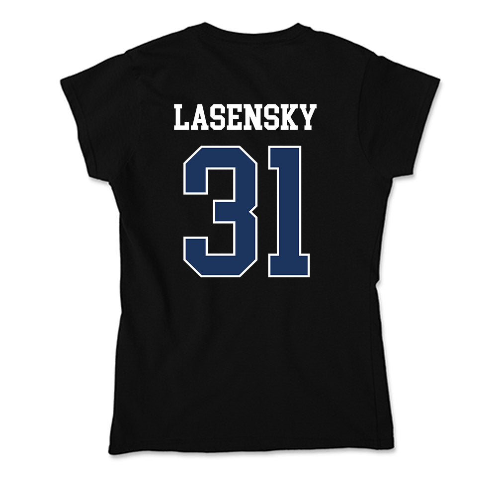 Monmouth - NCAA Men's Lacrosse : Brayden Lasensky - Soft Style Women’s T-Shirt-1